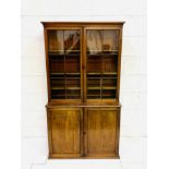 Victorian mahogany bookcase