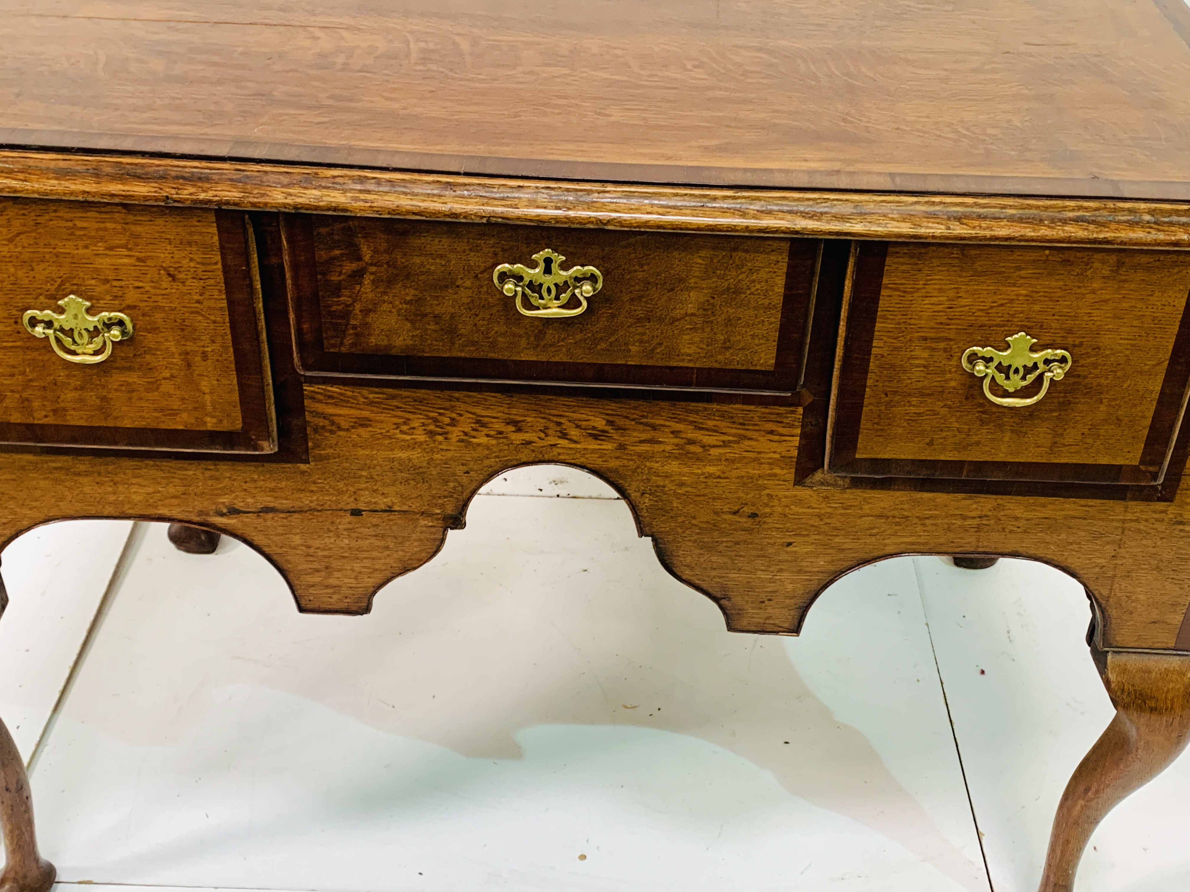 Georgian mahogany side table - Image 6 of 6