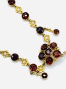 Murrle Bennett garnet necklace