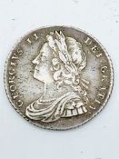 George II silver shilling 1731.