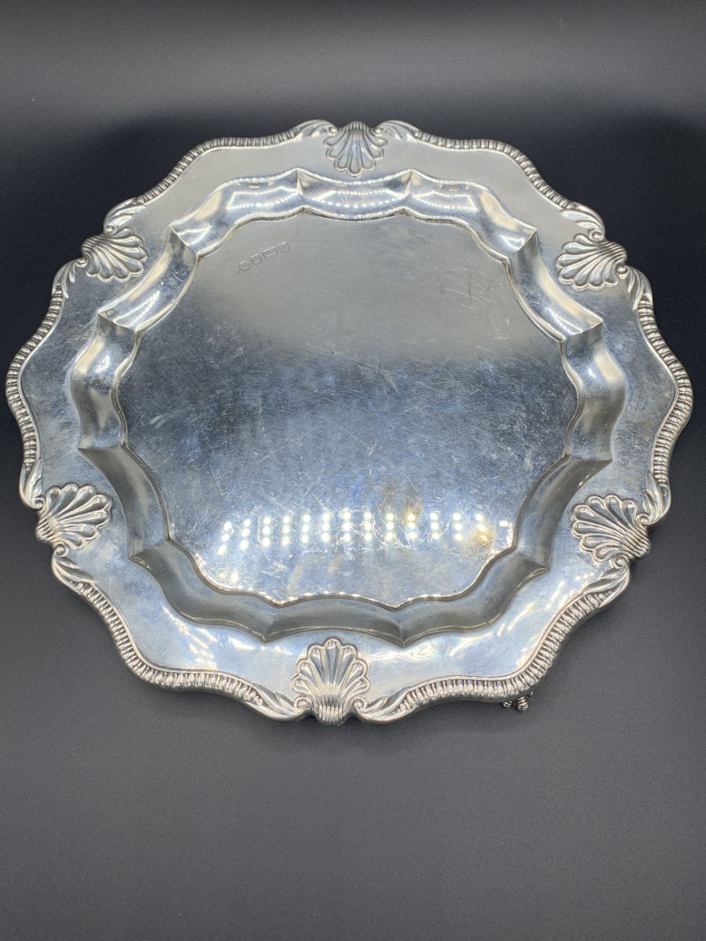 Carr’s of Sheffield silver tray