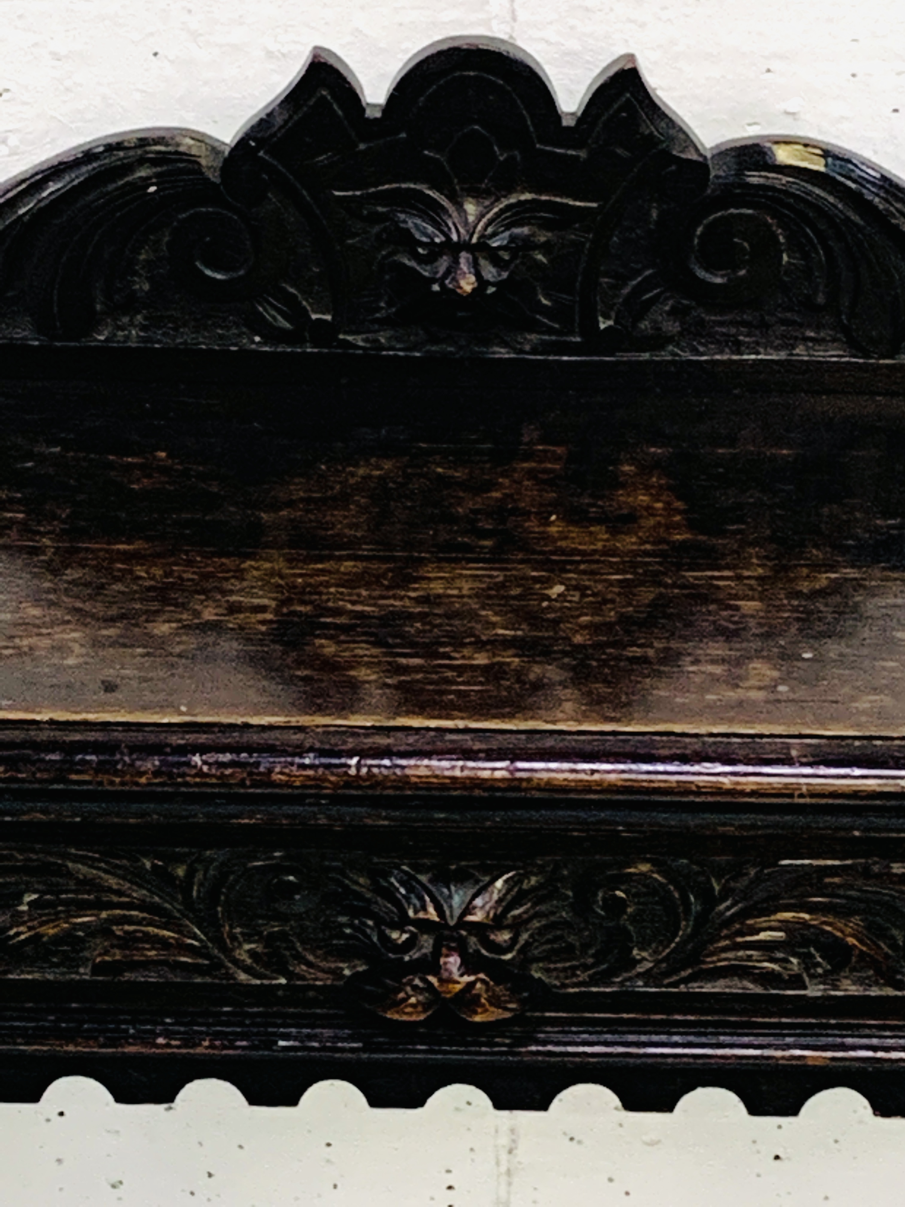 17th century style oak hall table - Image 2 of 6