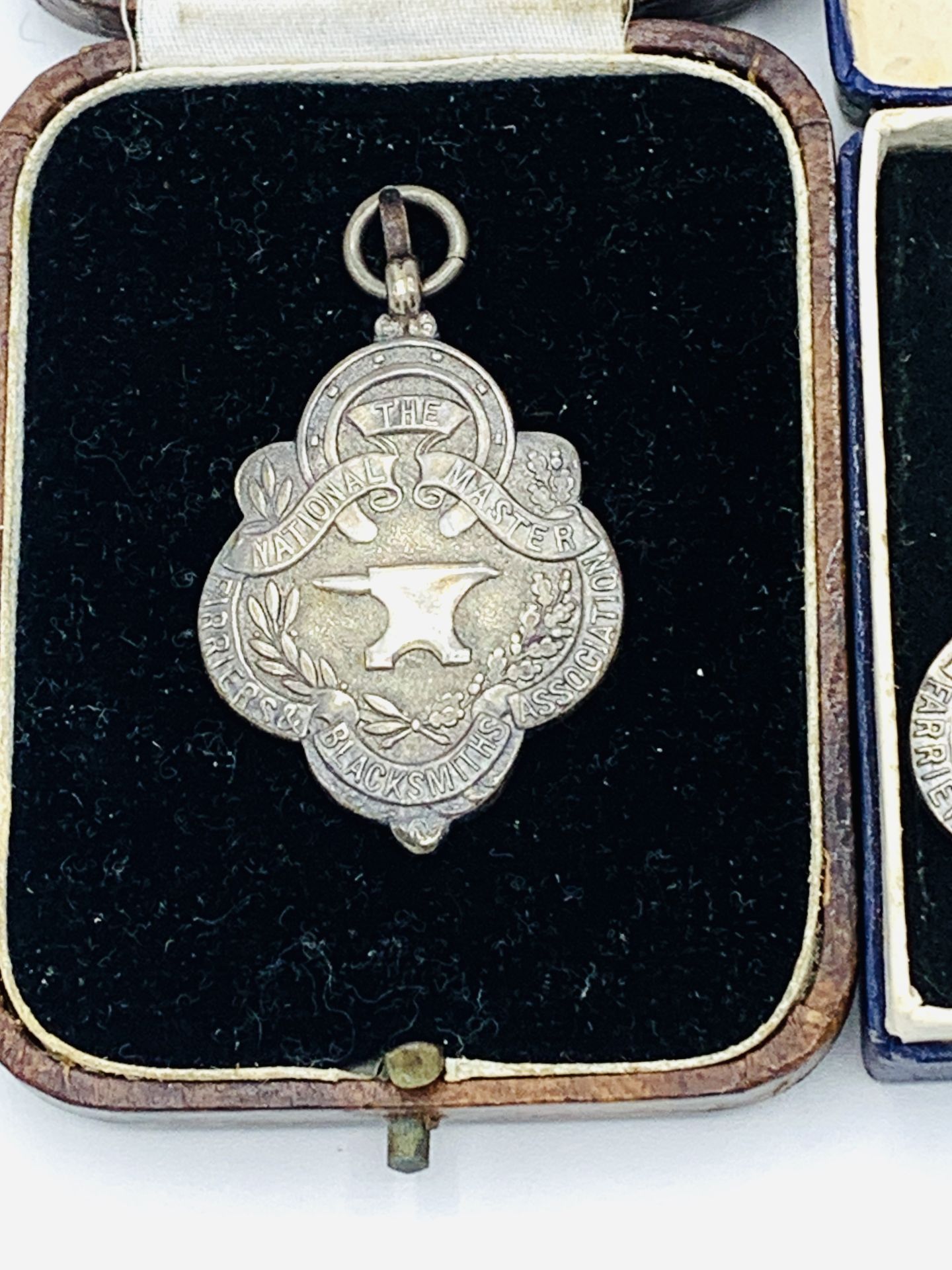 Five hallmarked silver medals by Fattorini & Sons Ltd. - Image 3 of 5