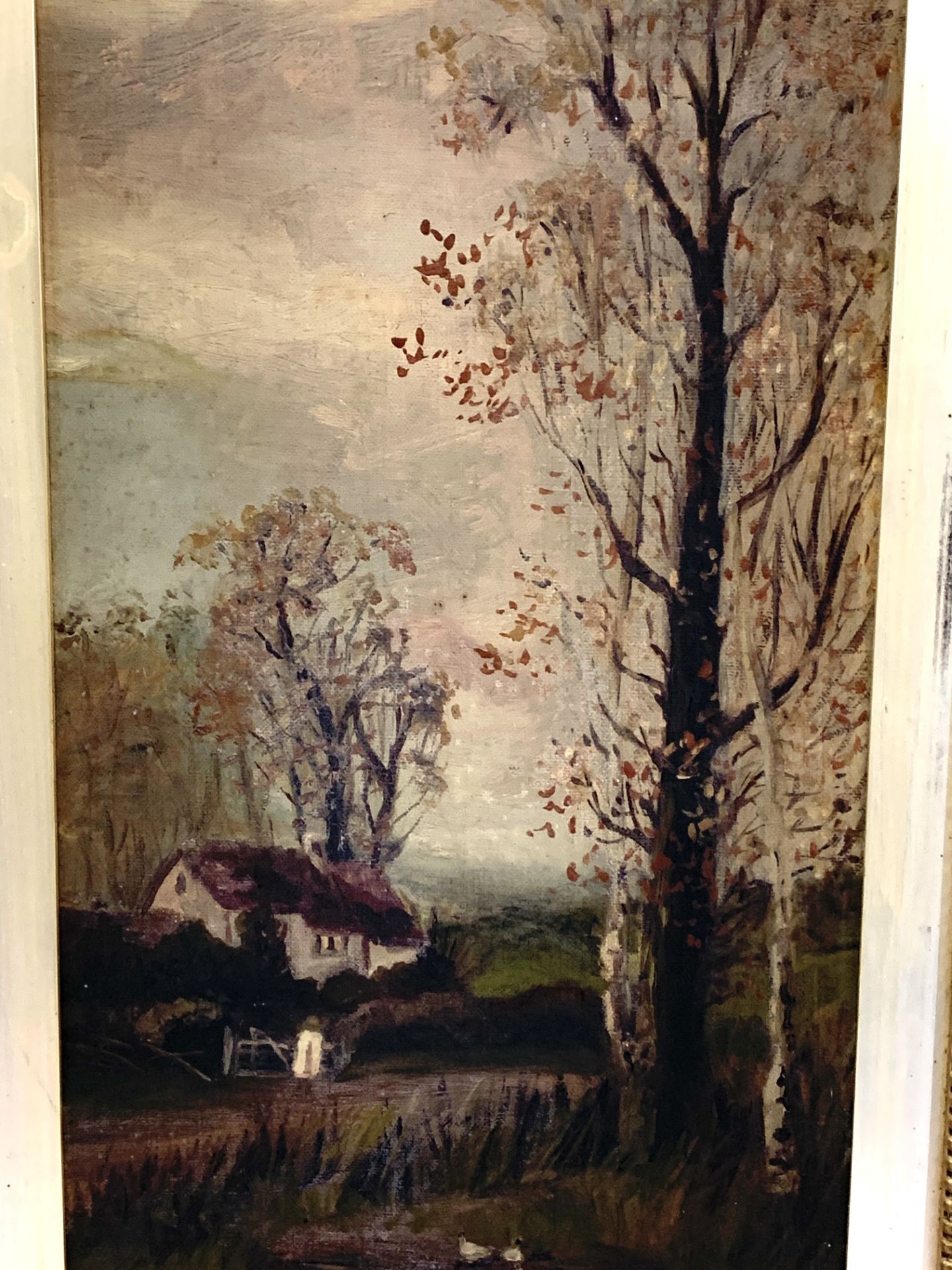 Gilt framed oil on canvas - Image 2 of 2