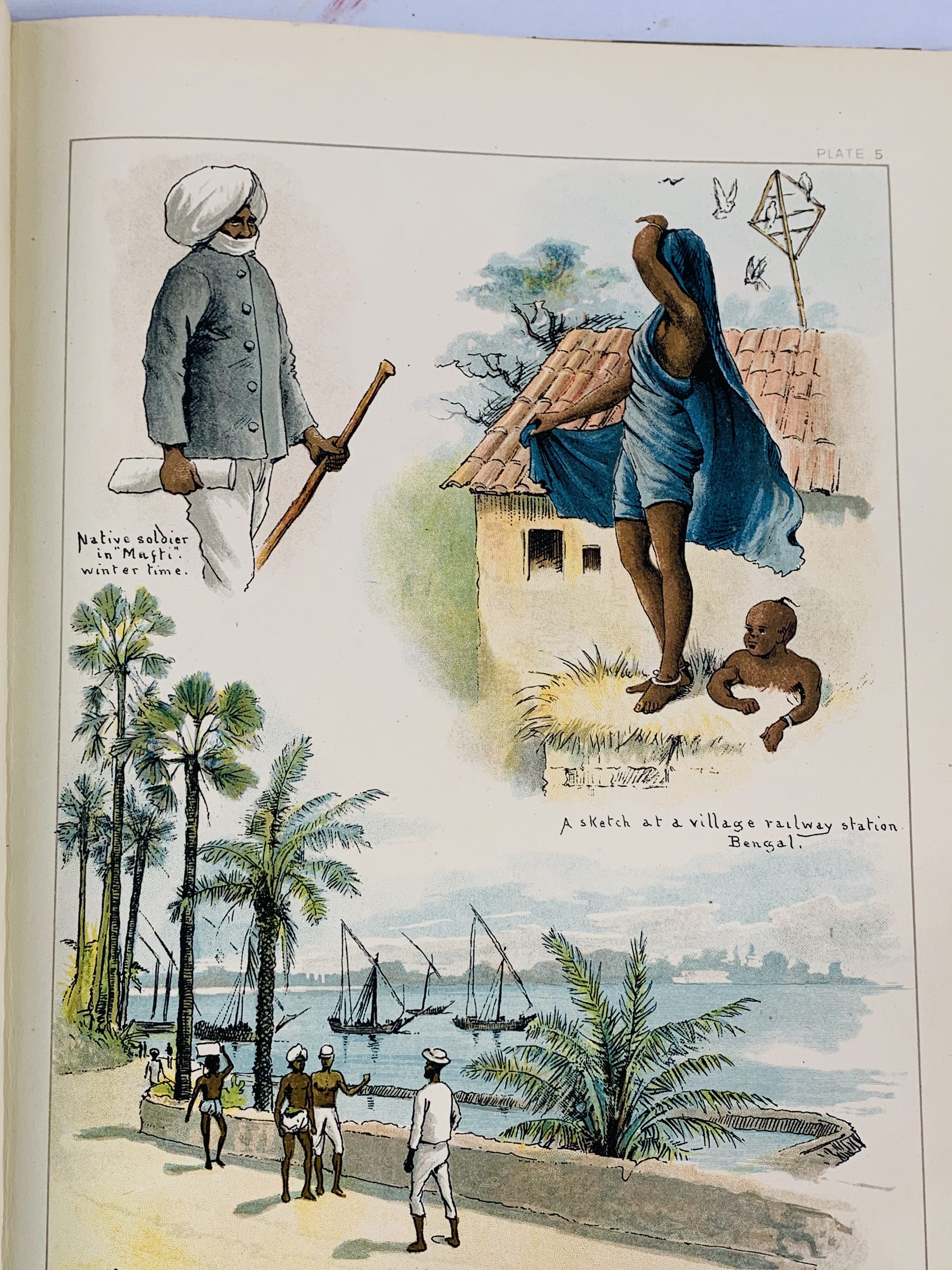 Lloyd's Sketches of Indian Life, published by Chapman and Hall, 1890 - Image 2 of 5