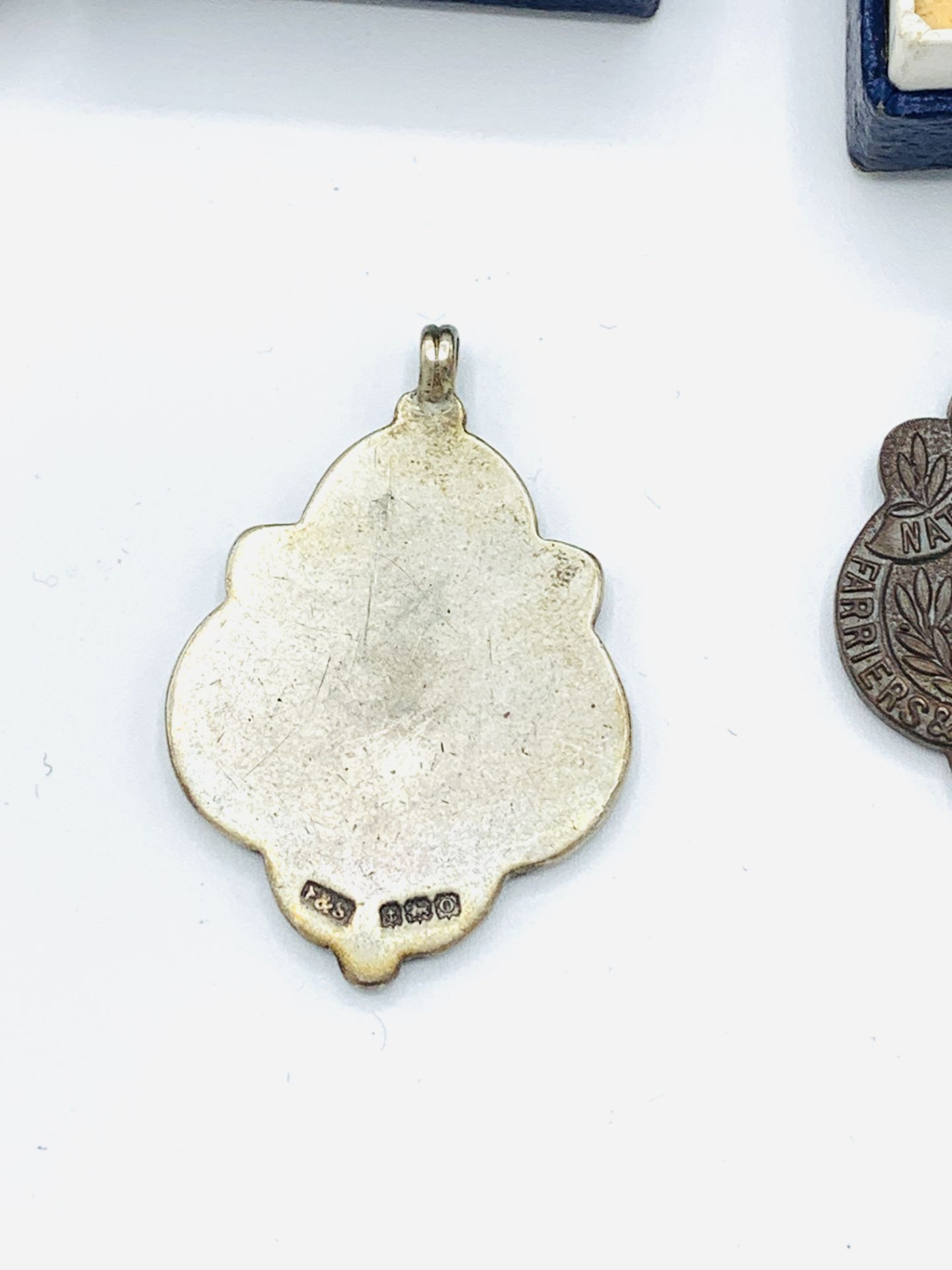 Five hallmarked silver medals by Fattorini & Sons Ltd. - Image 5 of 5
