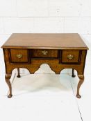 Georgian mahogany side table