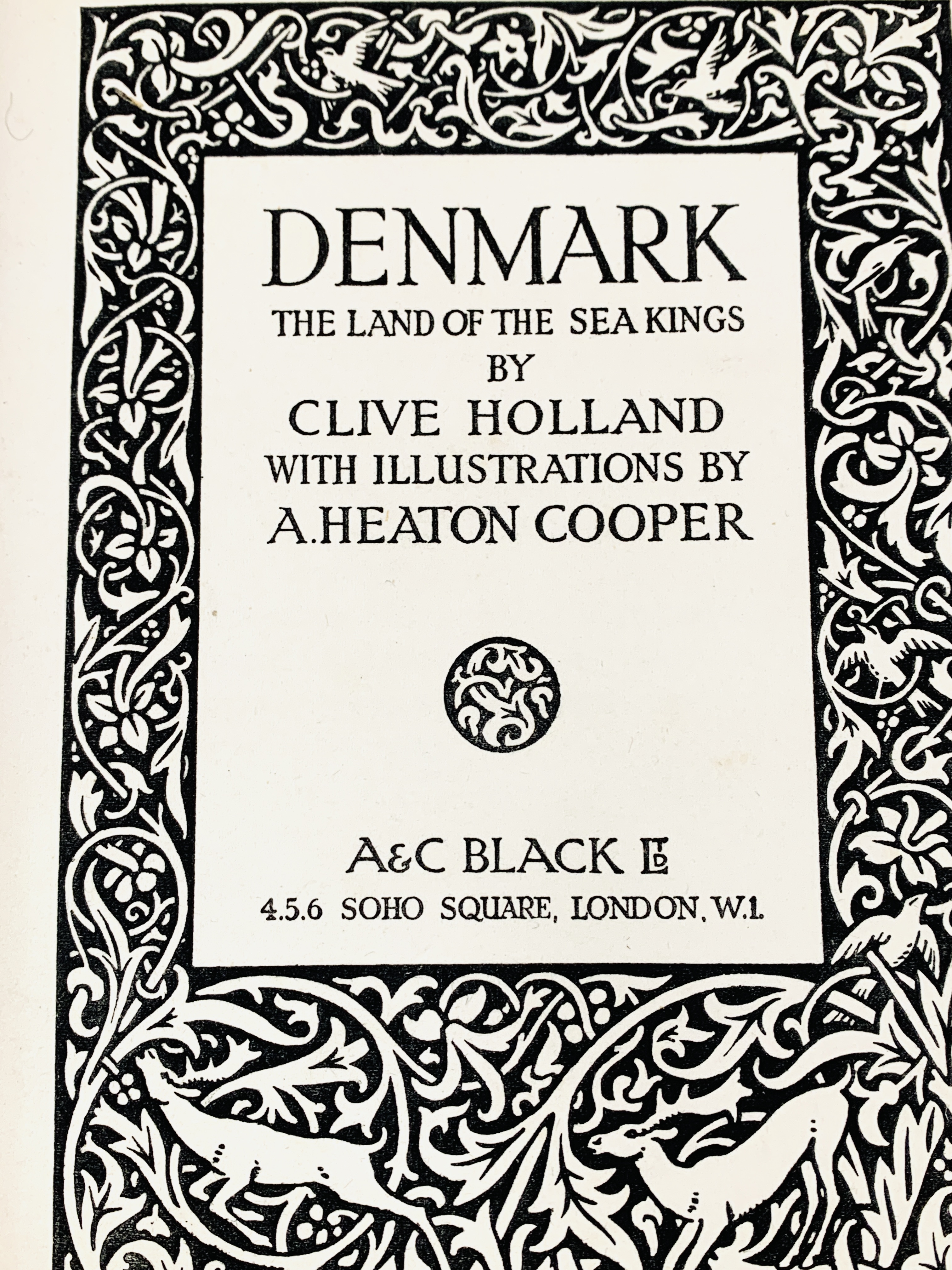 A & C Black, coloured plate books on Denmark and Australia, 1927 and 1928. - Image 2 of 3