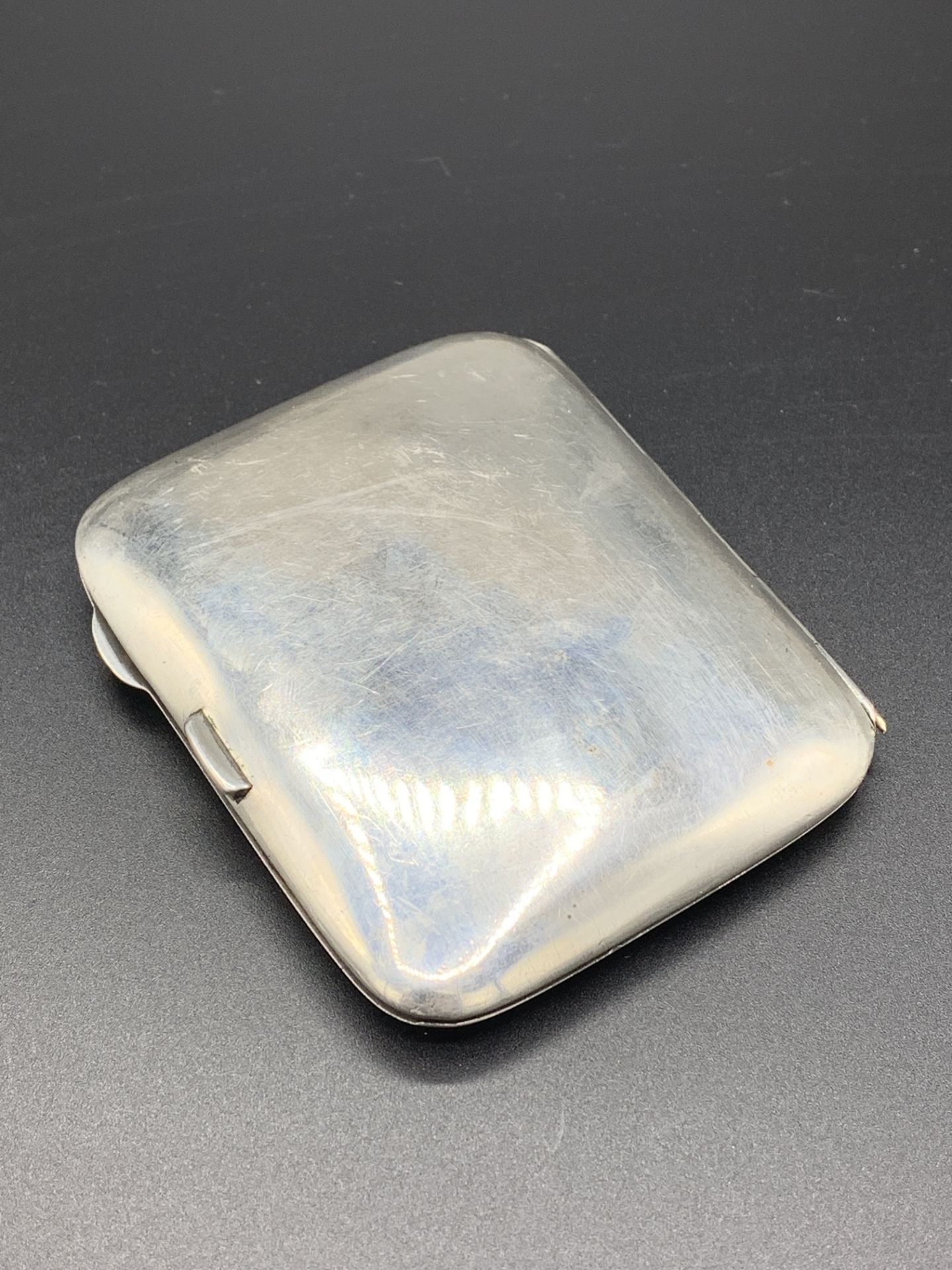 Sterling silver cigarette case by H.J.Cooper - Image 3 of 4