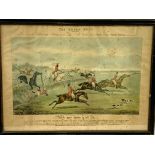 Set of eight framed and glazed 19th Century prints by Rudolph Ackerman, drawn by Henry Alken