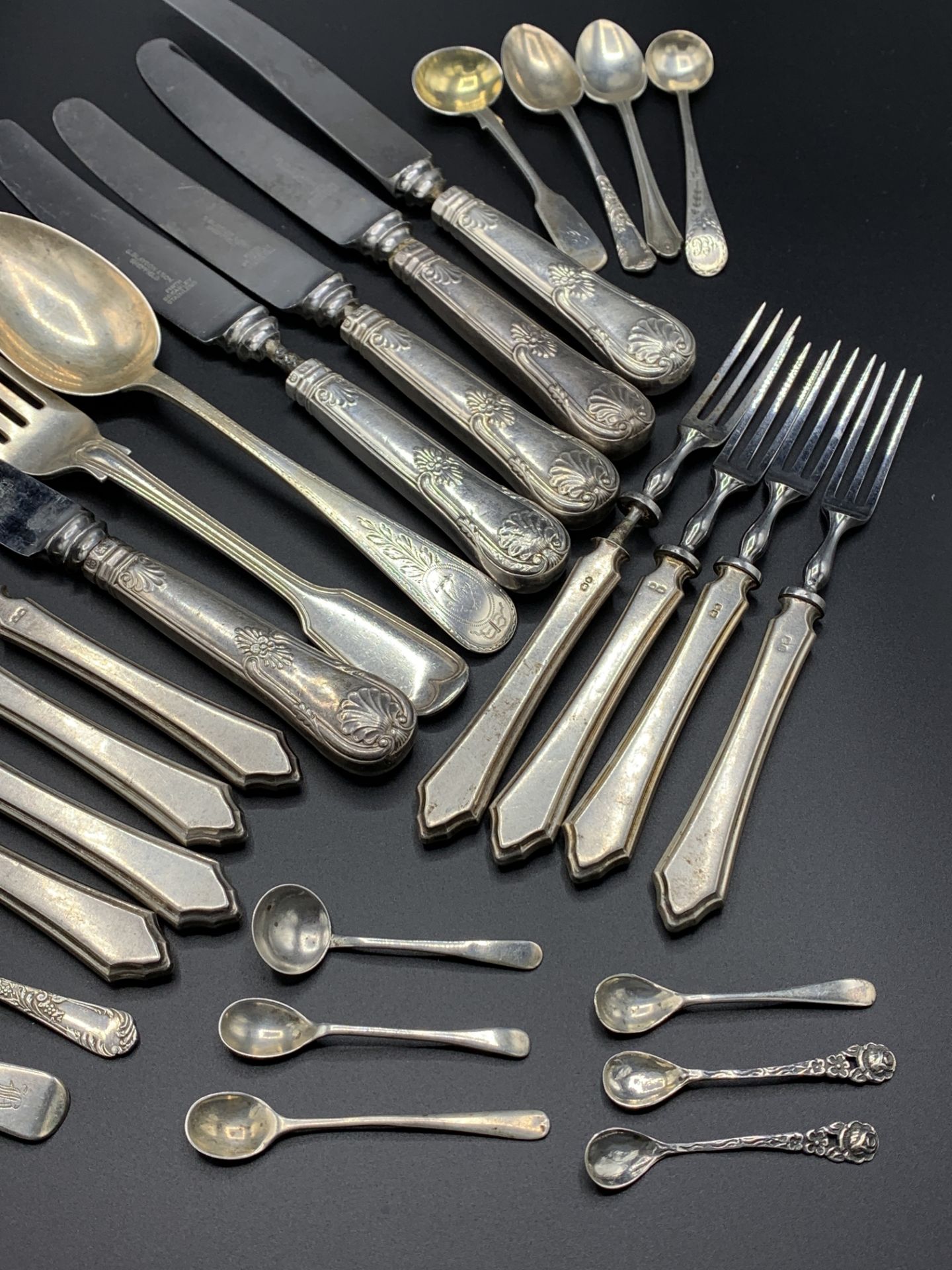 A quantity of silver flatware - Image 4 of 4