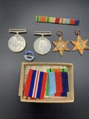 Four WWII medals