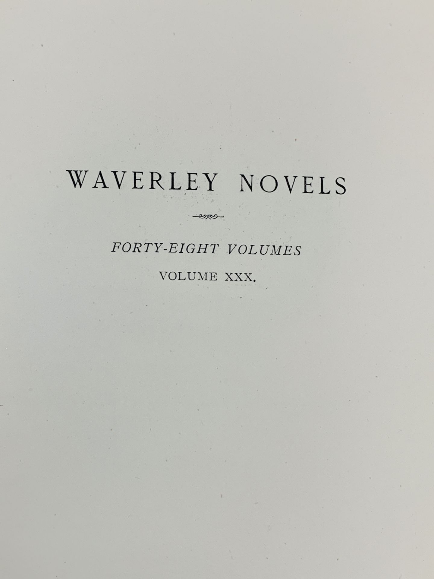 28 volumes of the Waverley Novels by Walter Scott, 1893 - Image 2 of 4