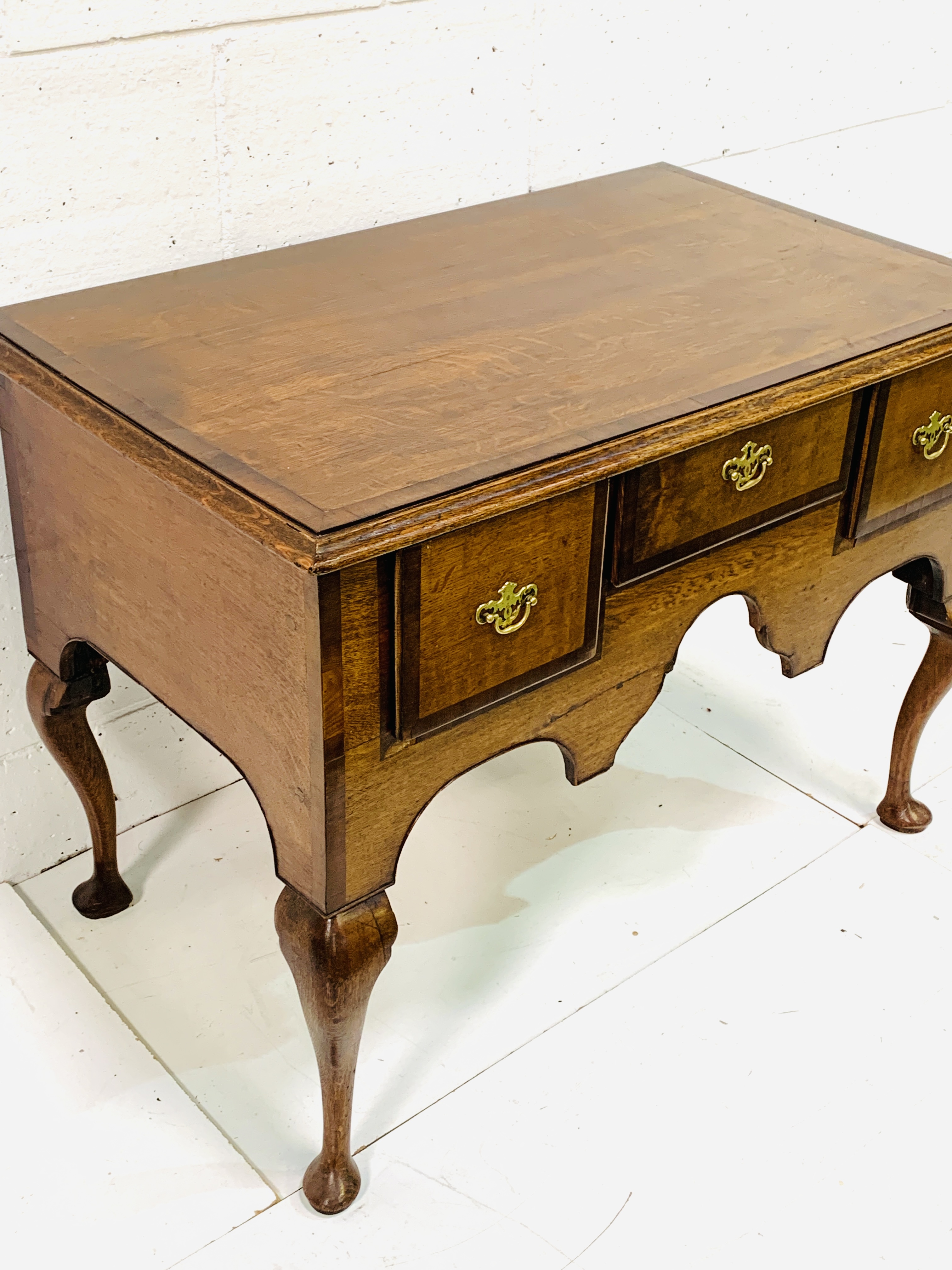 Georgian mahogany side table - Image 4 of 6