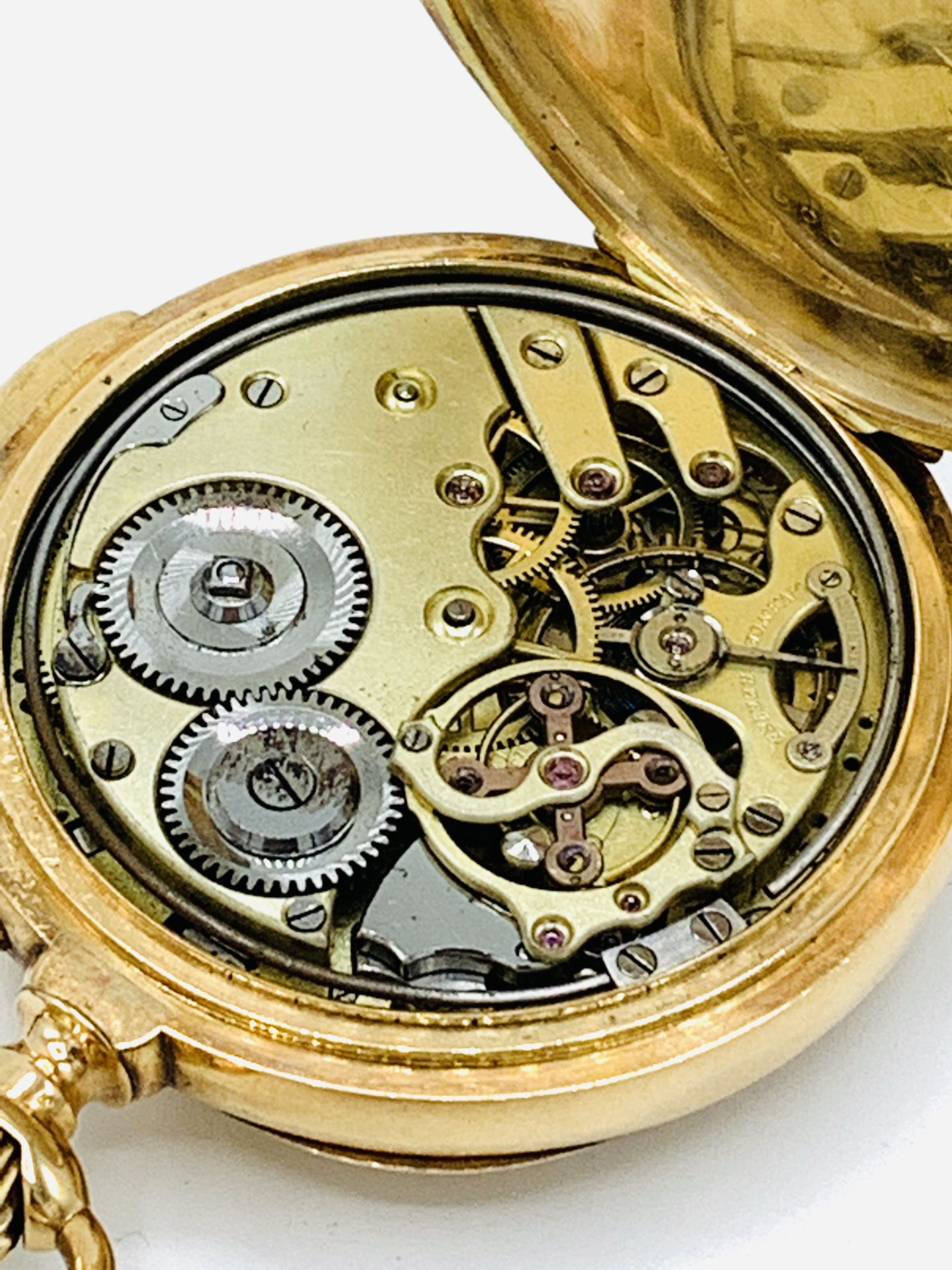 18ct gold chiming repeater pocket watch by Audemars Freres, Brassus, Geneve - Image 5 of 7