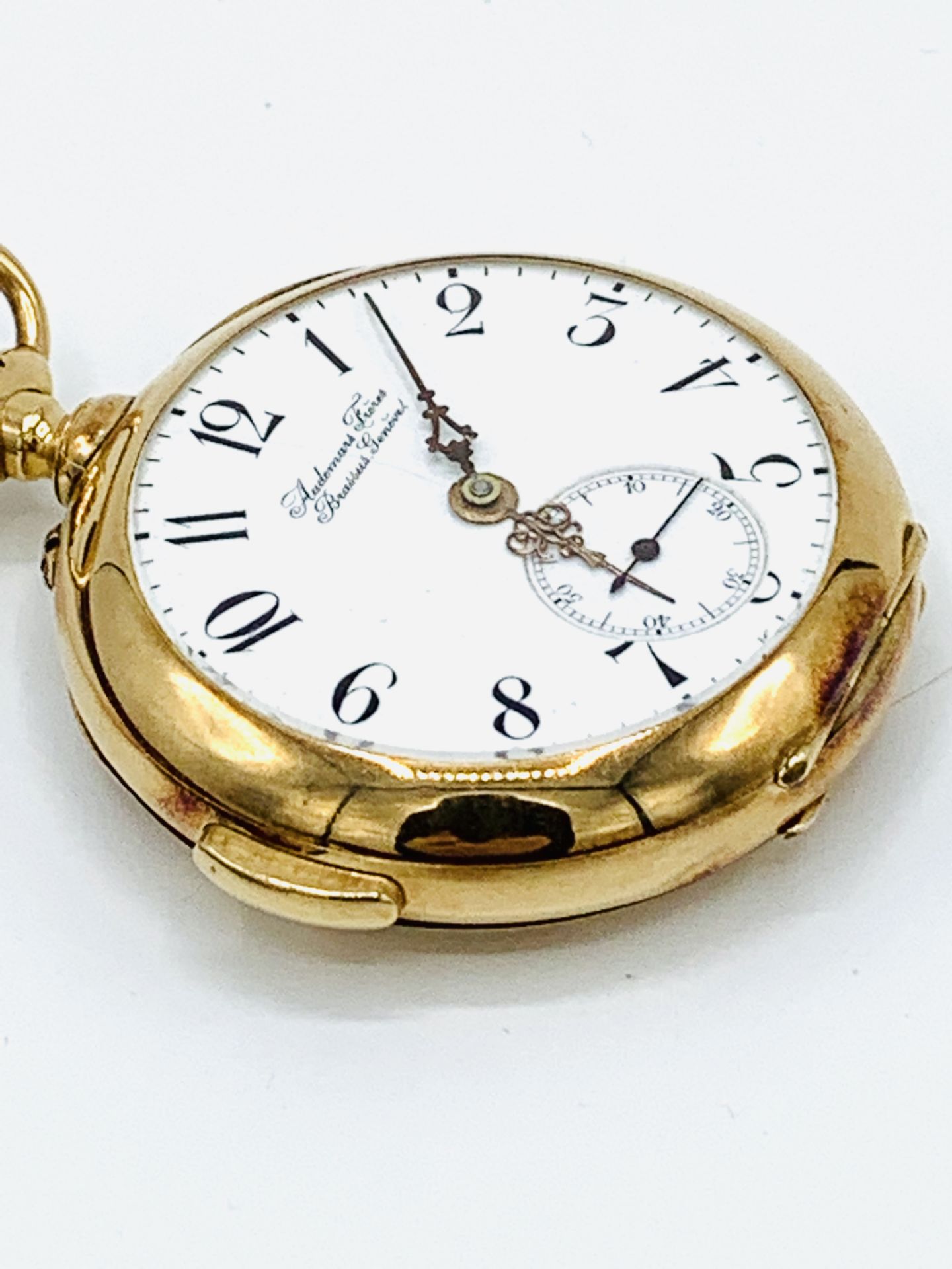 18ct gold chiming repeater pocket watch by Audemars Freres, Brassus, Geneve - Image 3 of 7