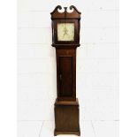 Mahogany long case clock