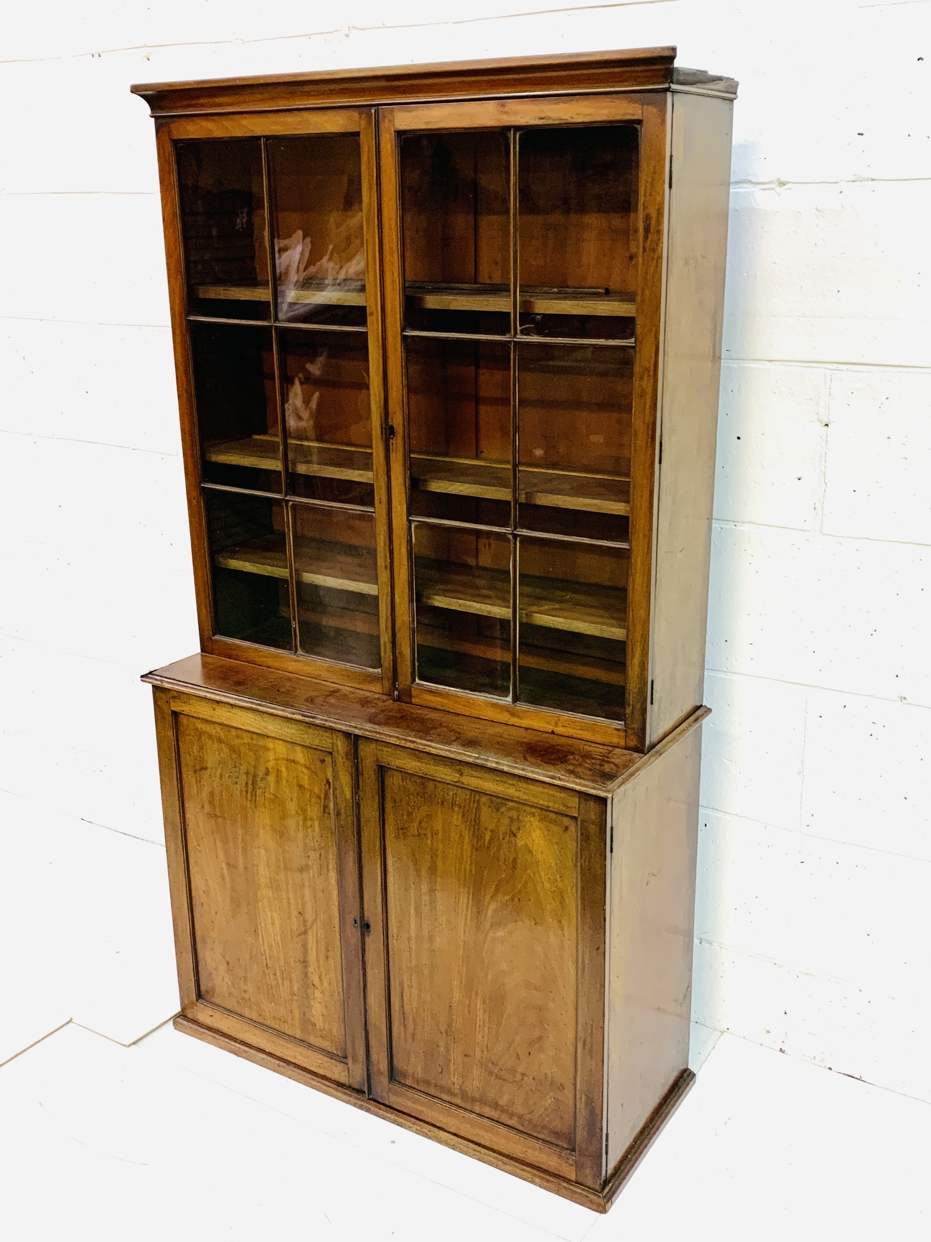 Victorian mahogany bookcase - Image 3 of 5