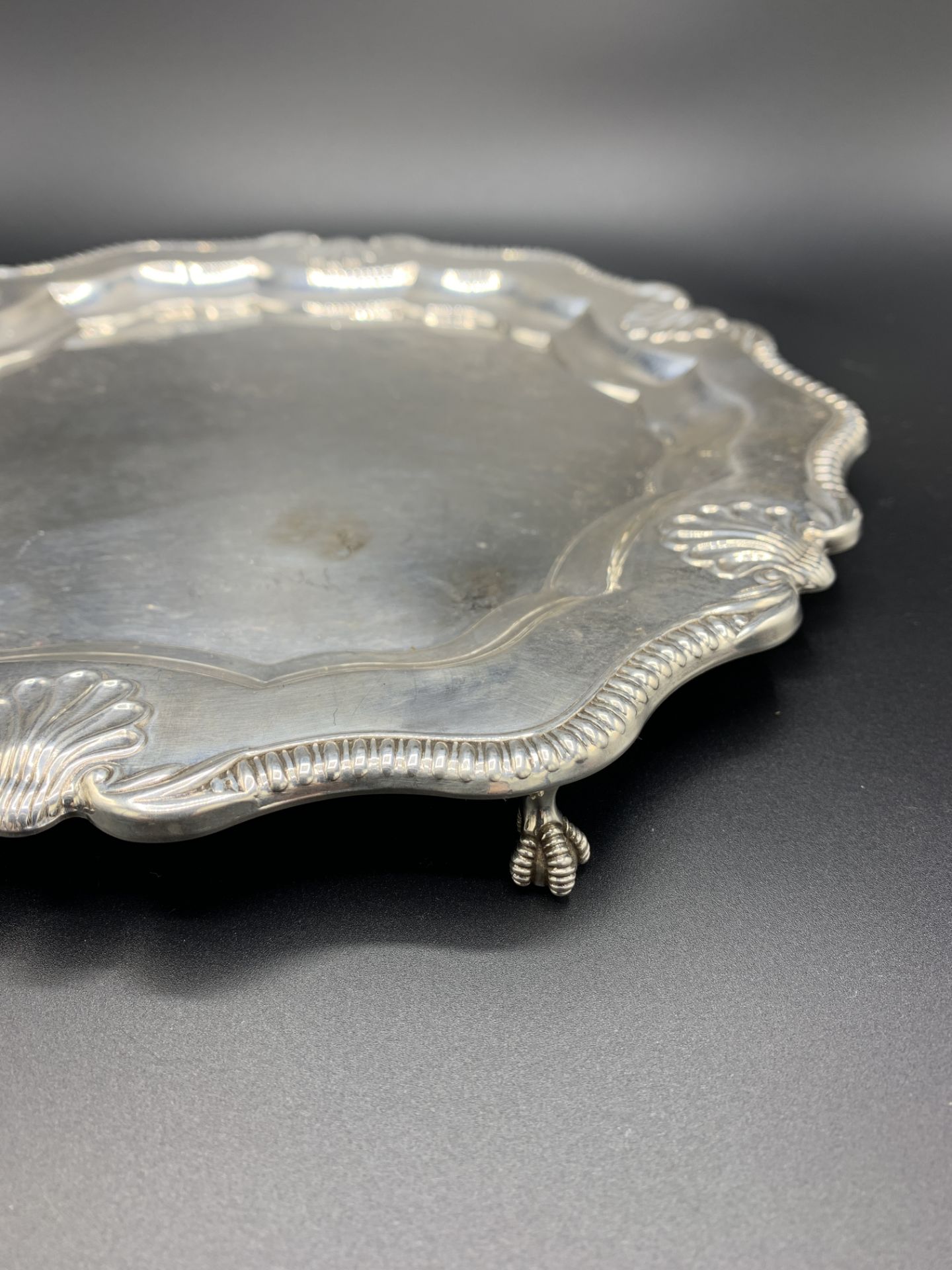 Carr’s of Sheffield silver tray - Image 2 of 5