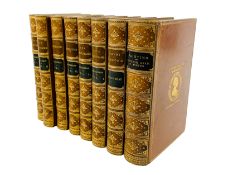 William Mackpeace Thackeray: 7 full leather bound volumes