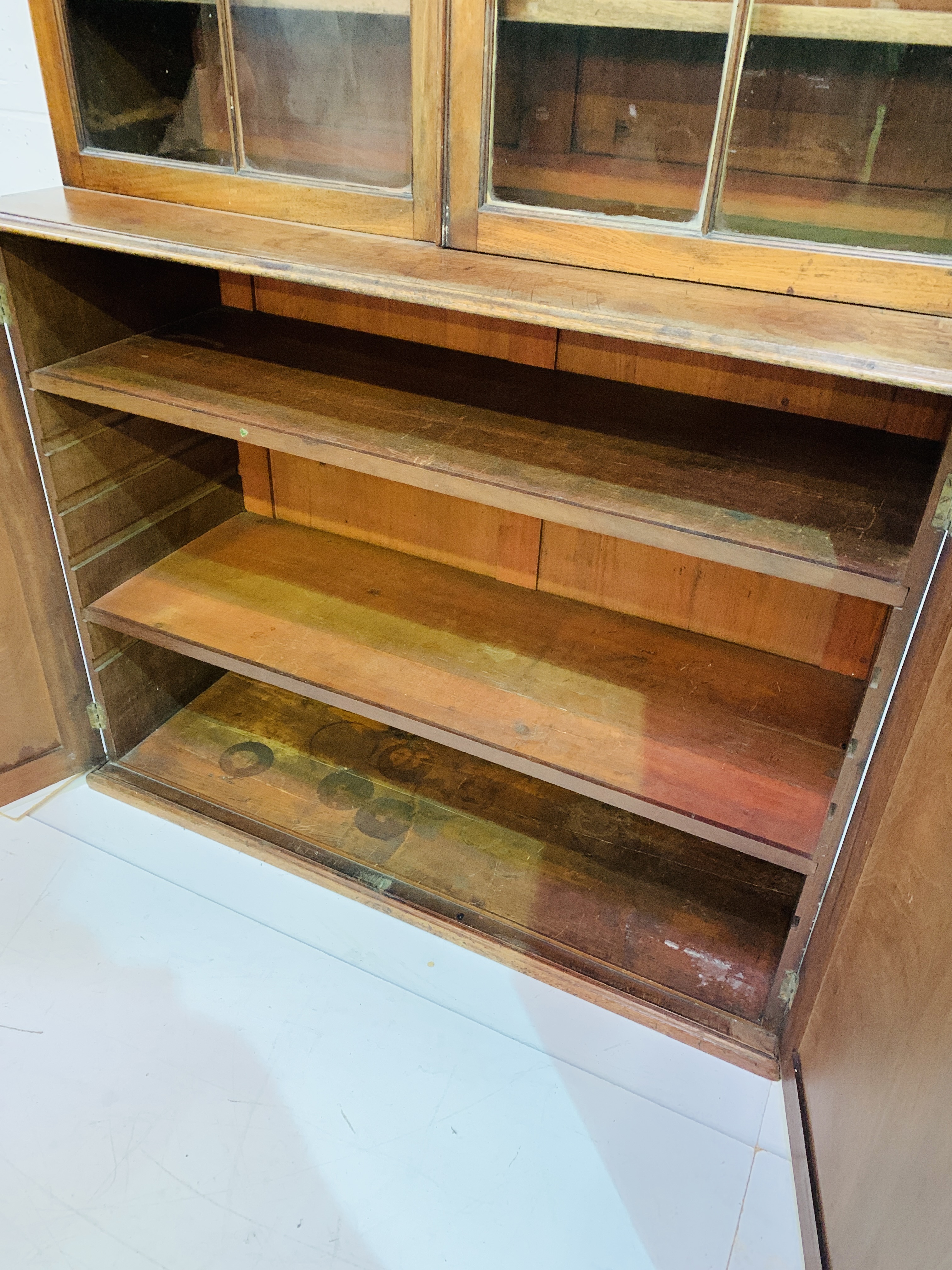 Victorian mahogany bookcase - Image 5 of 5