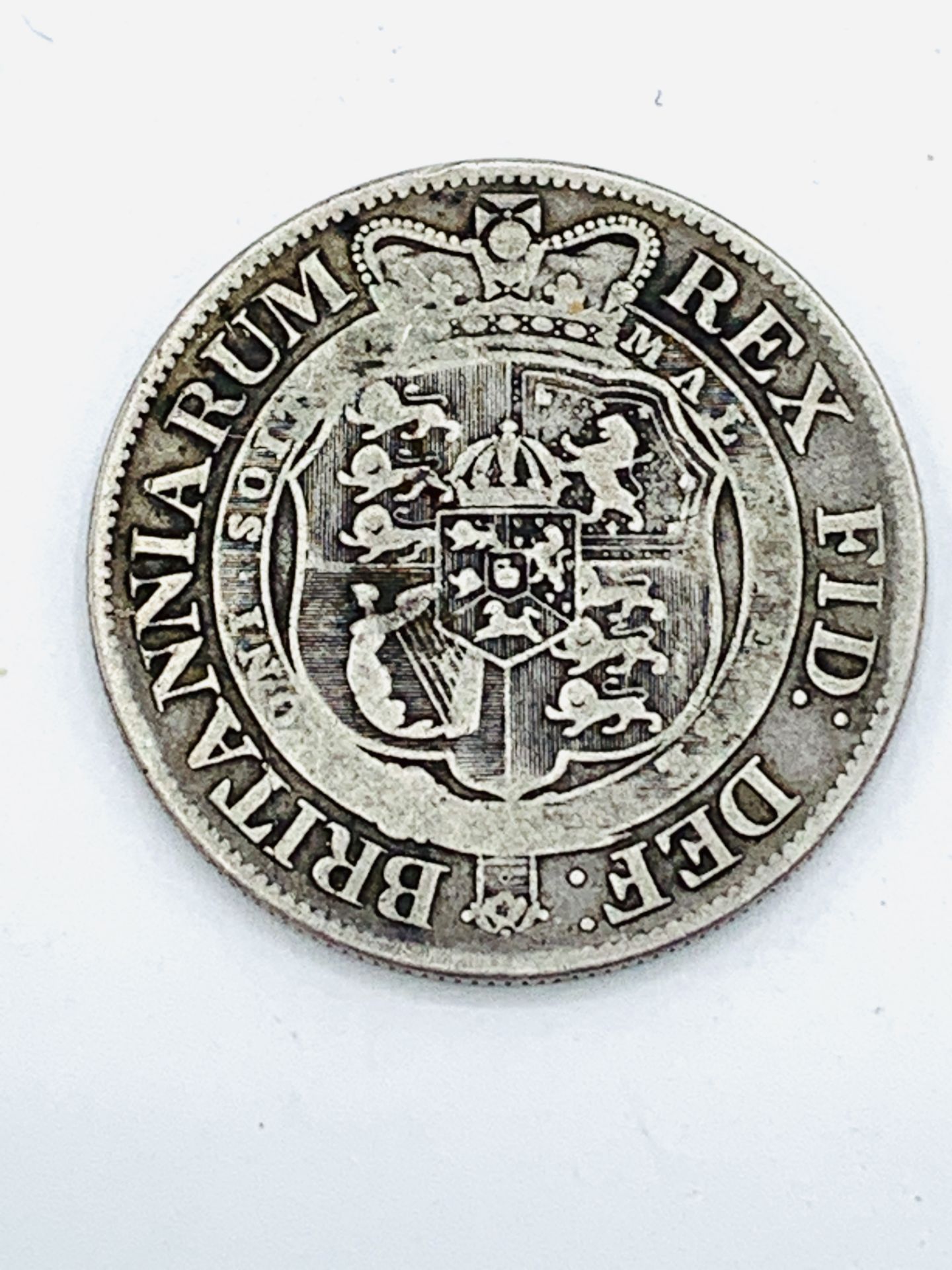 George III silver half crown, 1817. - Image 2 of 2