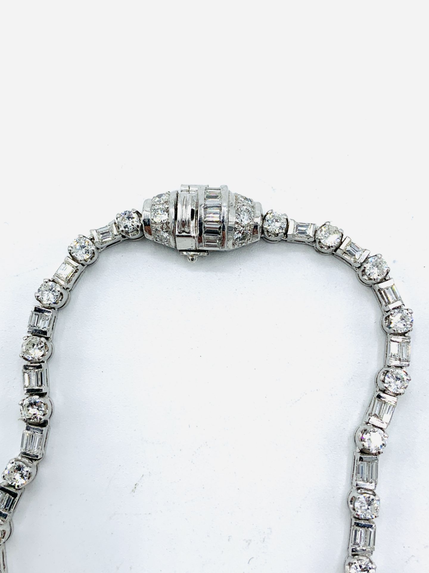 White gold diamond necklace - Image 10 of 10
