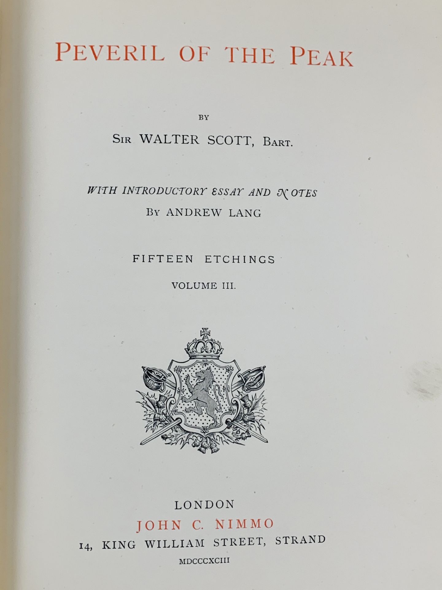 28 volumes of the Waverley Novels by Walter Scott, 1893 - Image 4 of 4