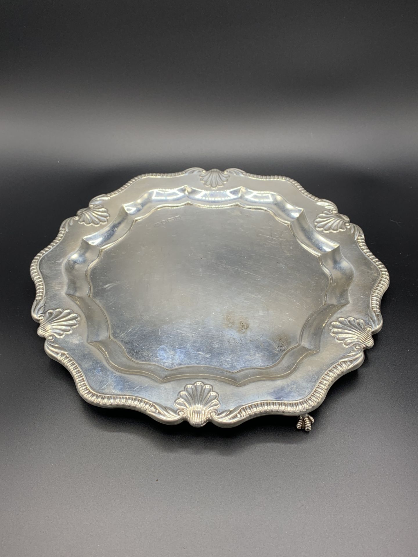 Carr’s of Sheffield silver tray - Image 5 of 5