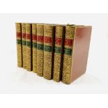 Macaulay's History of England, in 8 volumes in full brown leather
