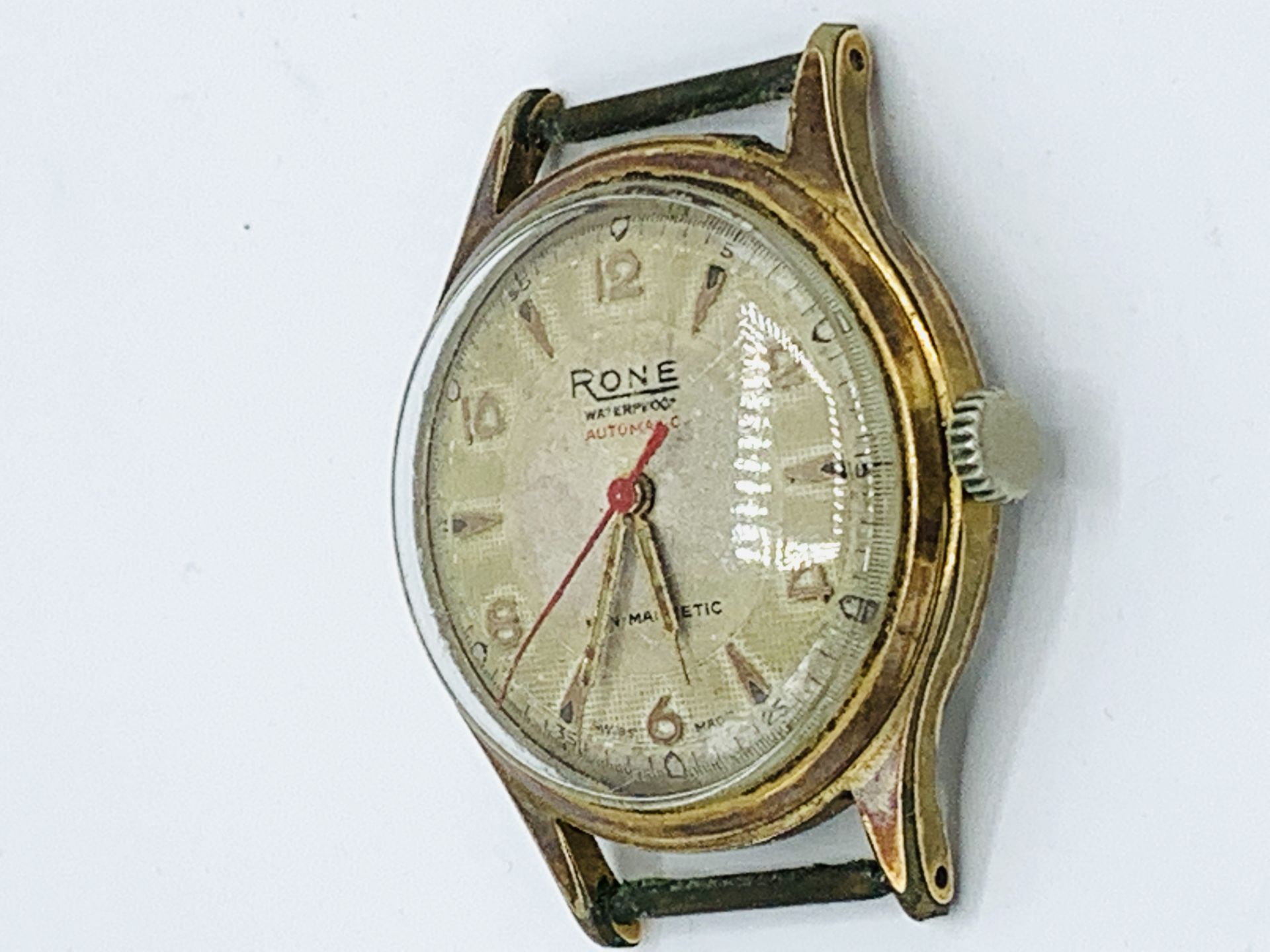 14k gold case pocket watch; an 18k gold case pocket watch, marked J. Summer, and a wrist watch - Image 5 of 7