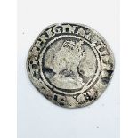 Elizabeth I silver sixpence, 1567..