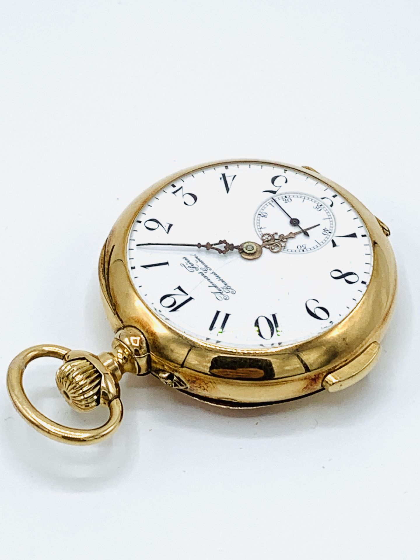 18ct gold chiming repeater pocket watch by Audemars Freres, Brassus, Geneve - Image 6 of 7