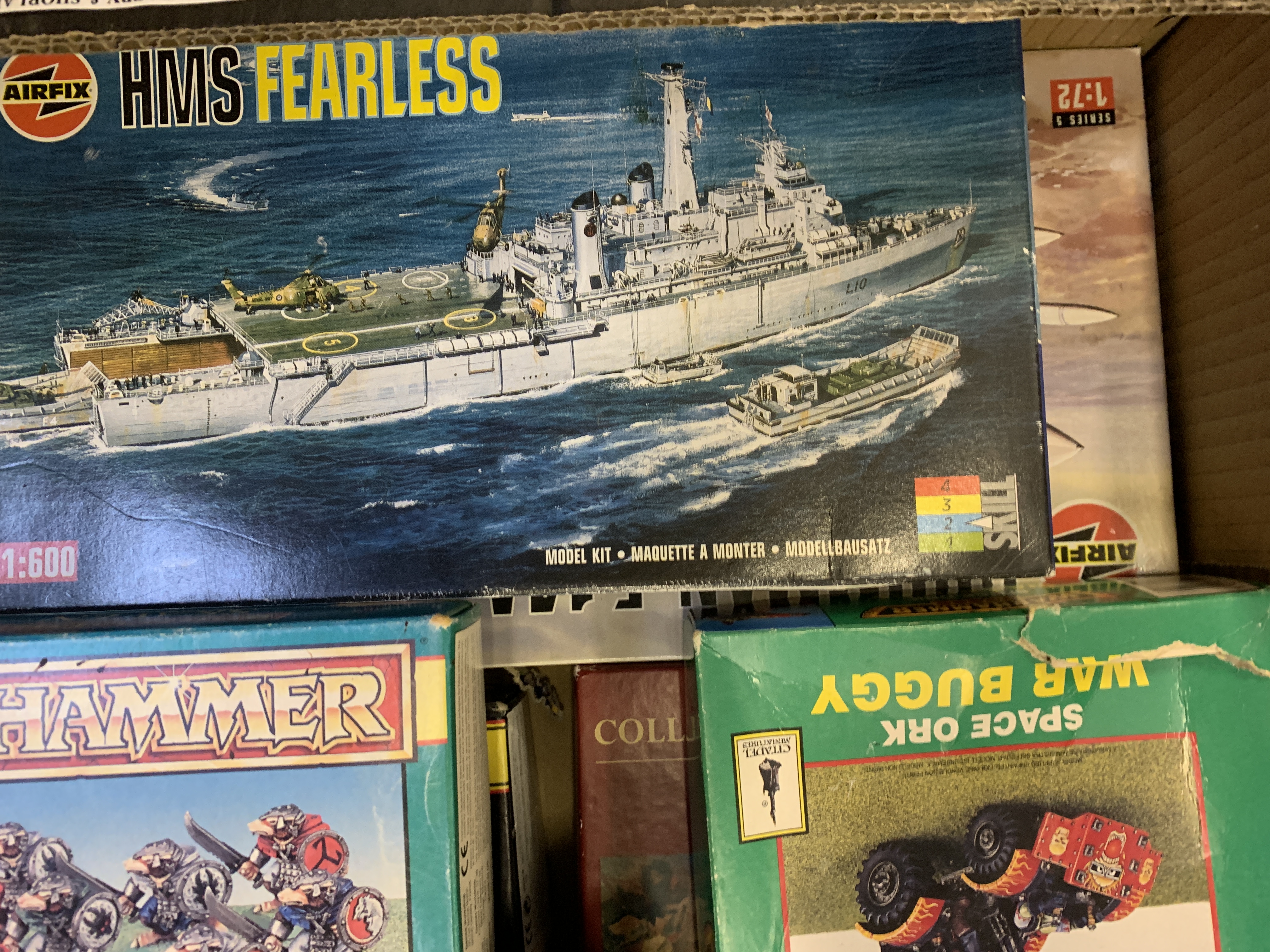 Various board games, boxed Air fix models, Warhammer, etc. - Image 2 of 2