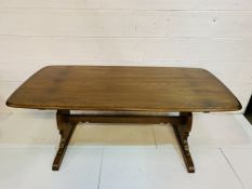 Ercol dining table.