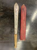 Hand forged African machete
