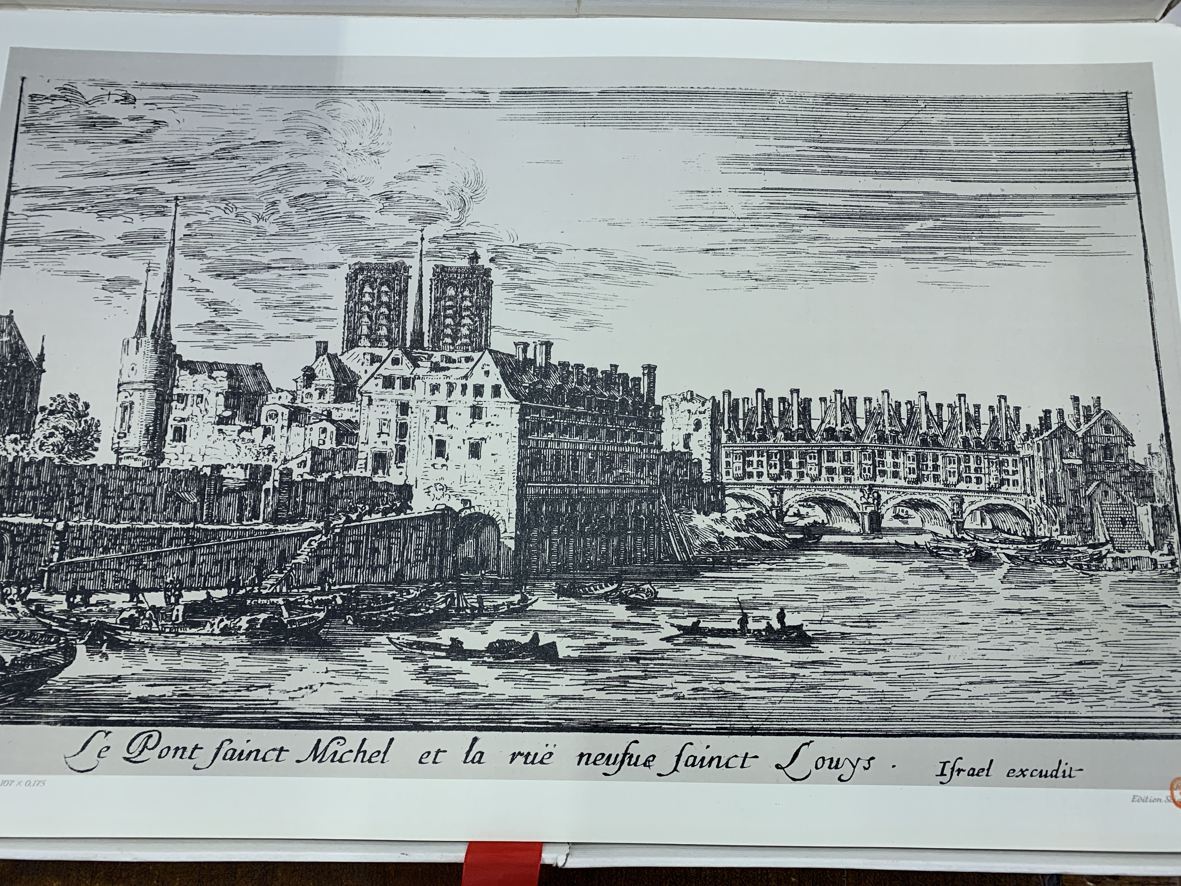 A portfolio of engravings of 17th Century Paris by Israel Silvestre, Engraver. - Image 2 of 3