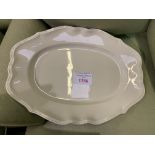 Villeroy and Boch 'Manoir' white porcelain meat plate.