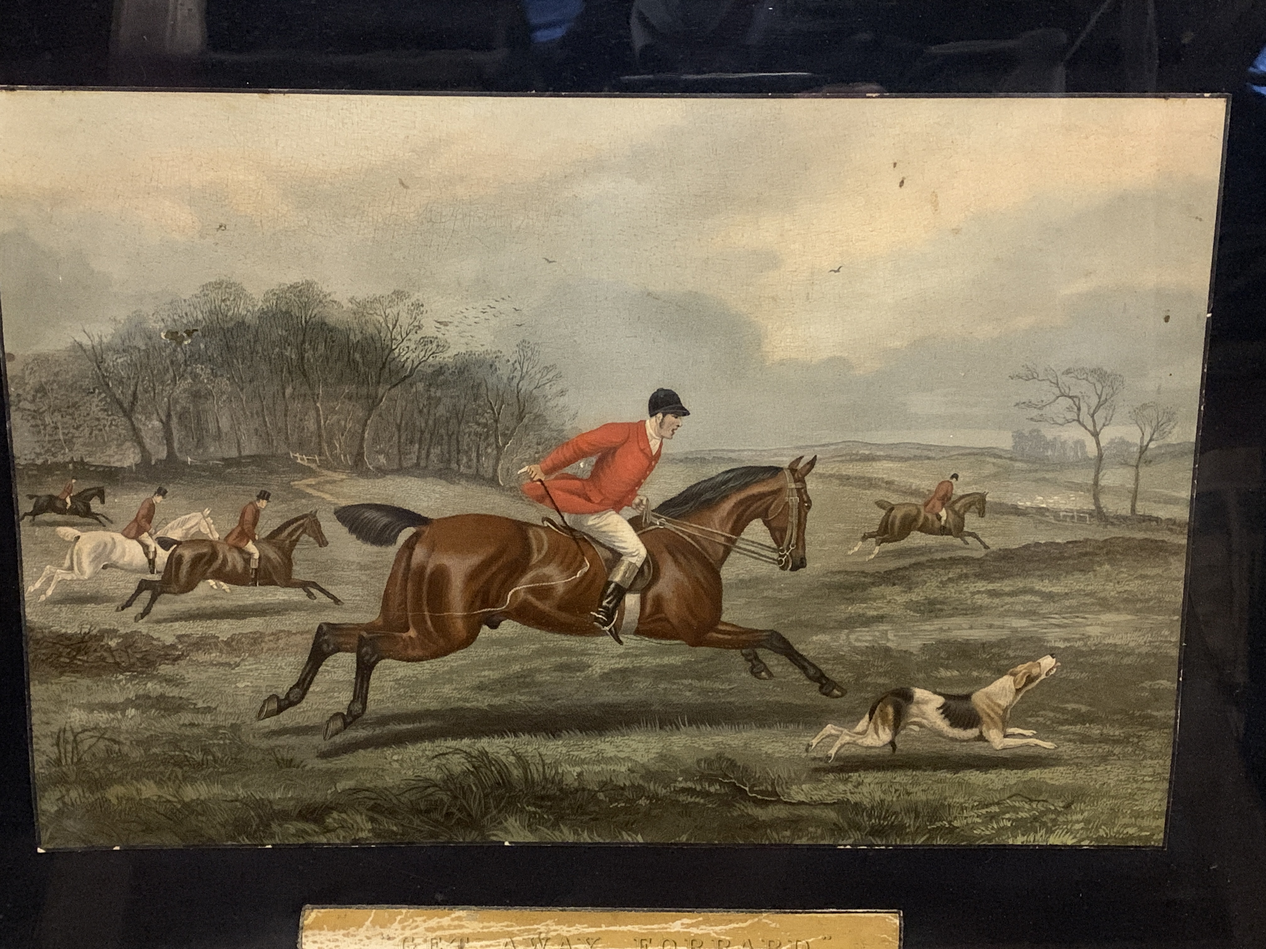 Two Hunting prints, two Snaffles prints and other paintings - Image 4 of 6