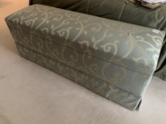 Upholstered blanket box