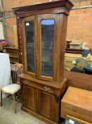 Mahogany bookcase