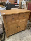 Oak laminate cabinet