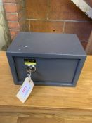 Mechanical grey metal safe