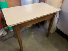 Formica top kitchen table