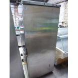 Mondial single door stainless steel fridge