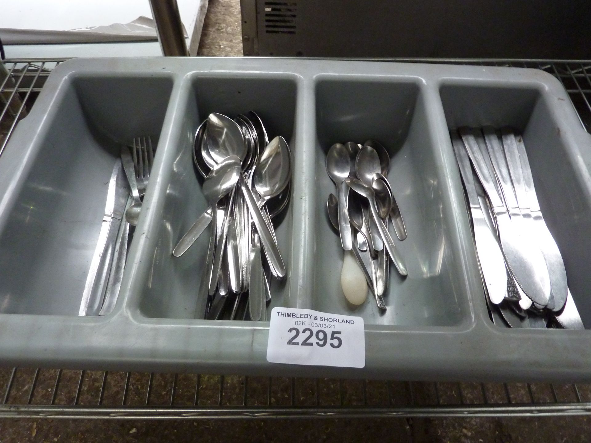 Cutlery and tray