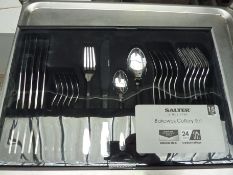 Salter Bakewell 24 piece cutlery set