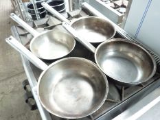 Four saucepans