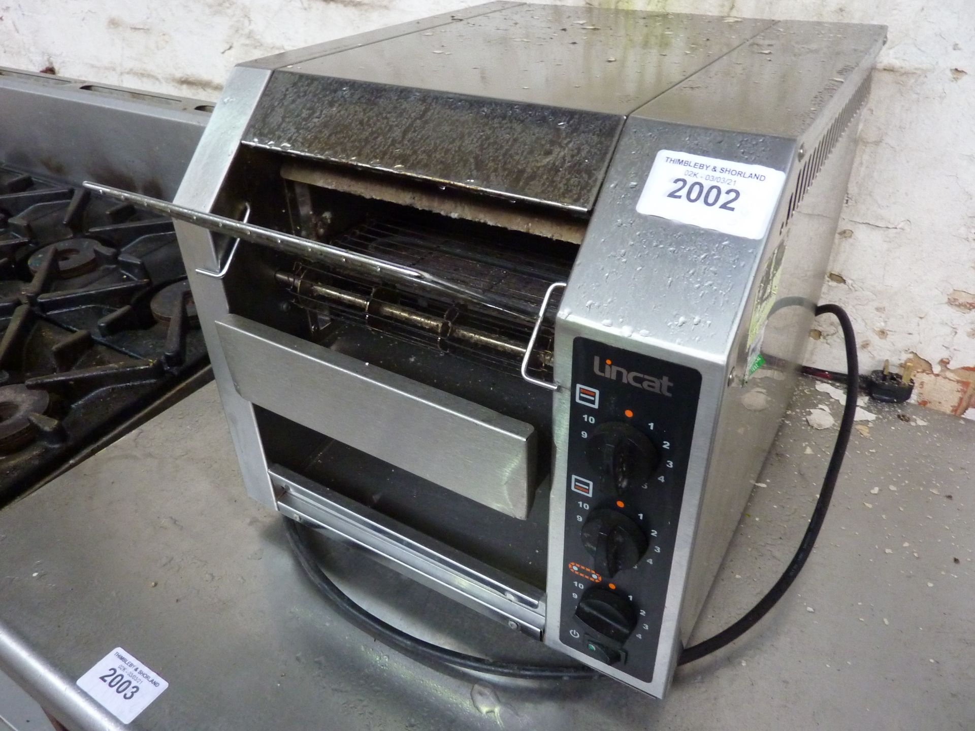 Lincat conveyor toaster, 240v