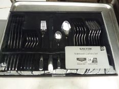 Salter Bakewell 24 piece cutlery set